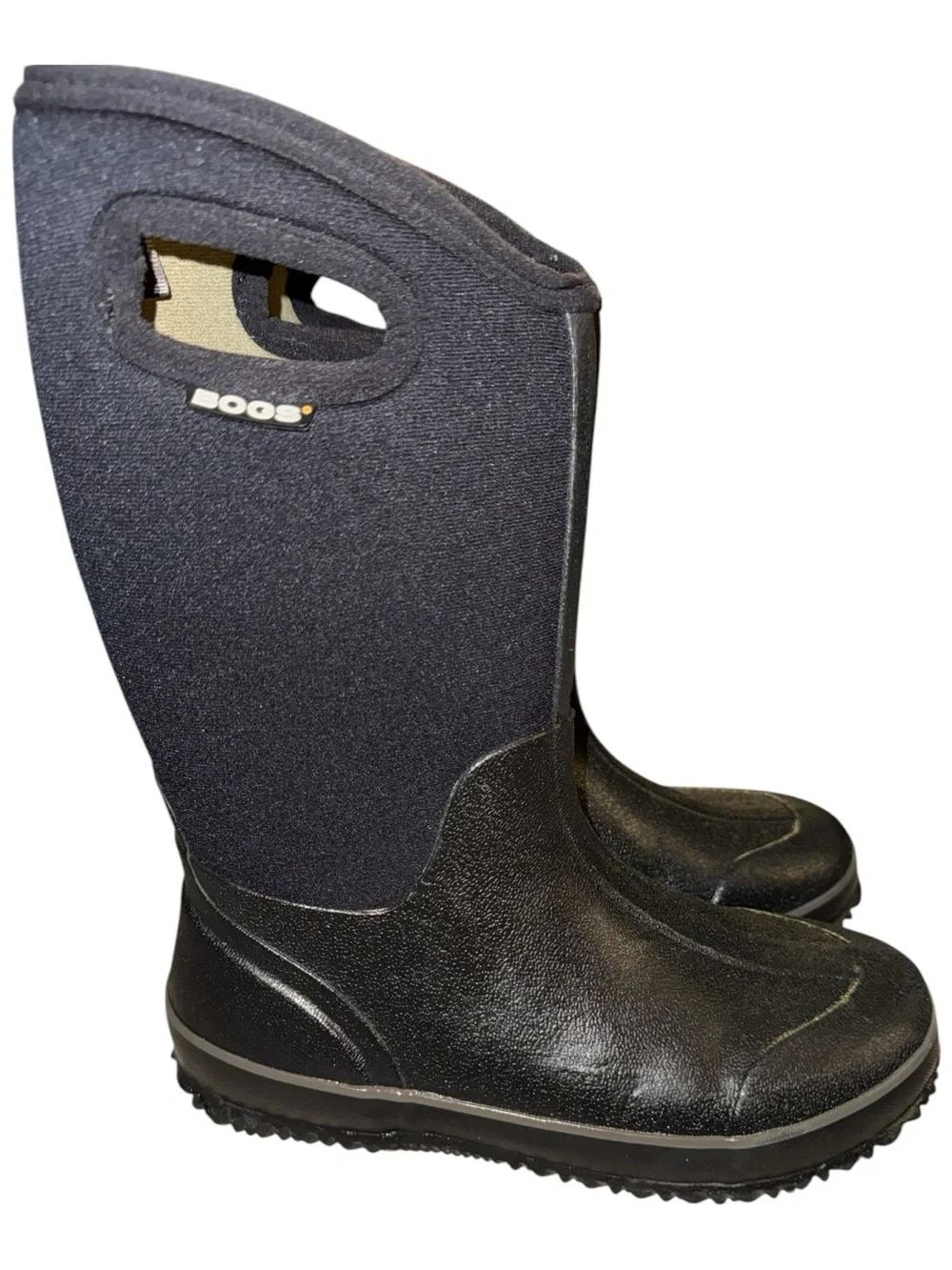 Bogs classic high handles boots. Women 7 kids 5/5-1/2y